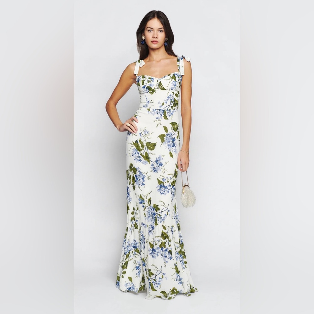 Reformation Jasen Riviera Dress